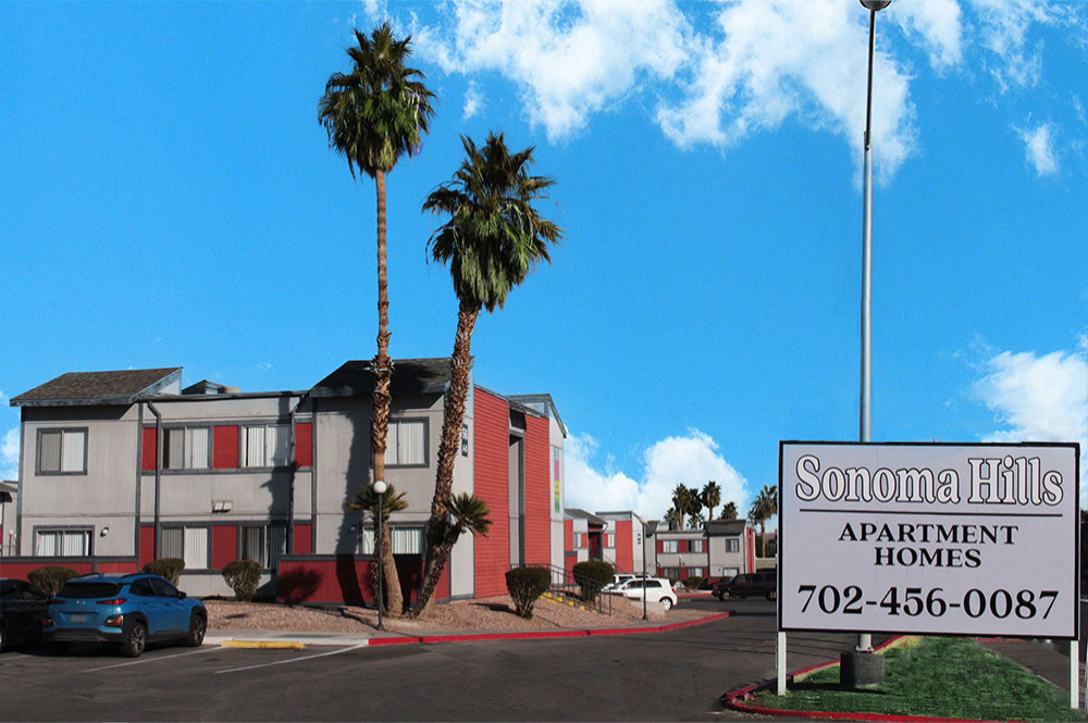 Thank you for viewing our Exterior 2 at Sonoma Hills Apartments in the city of Las Vegas.